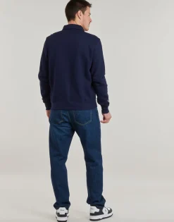 SWEATESHIRT DEMI ZIP LOGO BRODE