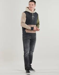 SWEATSHIRT DOUBLE KNIT TECH LOGO CENTRAL