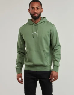 SWEATSHIRT DOUBLE KNIT TECH POLO SCRIPT CENTRAL