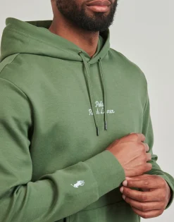 SWEATSHIRT DOUBLE KNIT TECH POLO SCRIPT CENTRAL