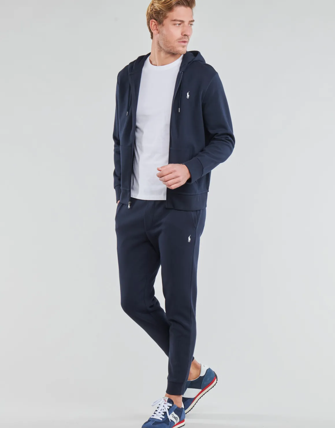 SWEATSHIRT ZIPPE EN DOUBLE KNIT TECH