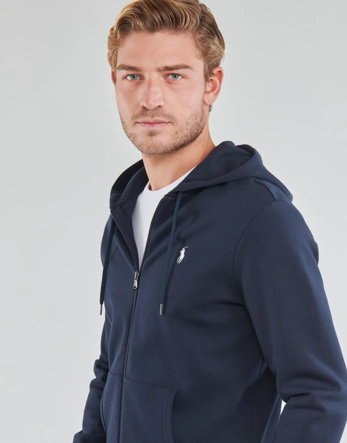 SWEATSHIRT ZIPPE EN DOUBLE KNIT TECH