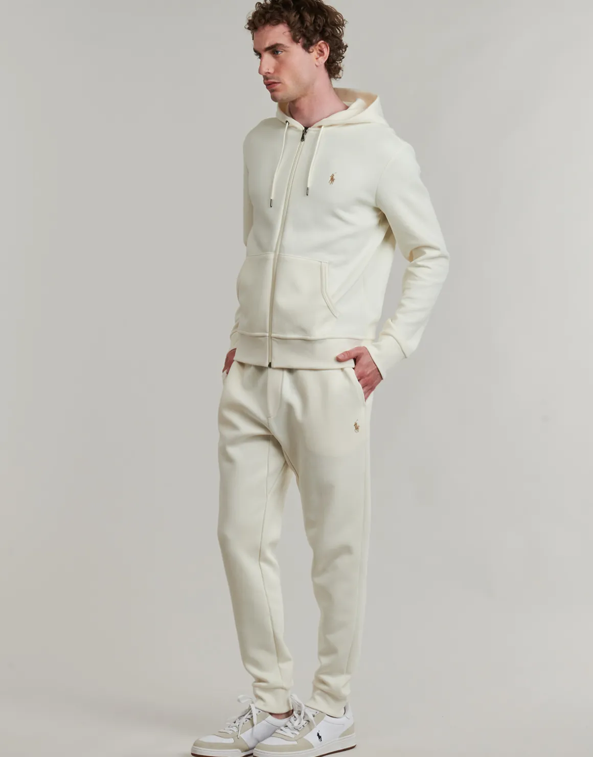 SWEATSHIRT ZIPPE EN DOUBLE KNIT TECH