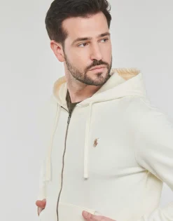 SWEATSHIRT ZIPPE EN MOLLETON DYE