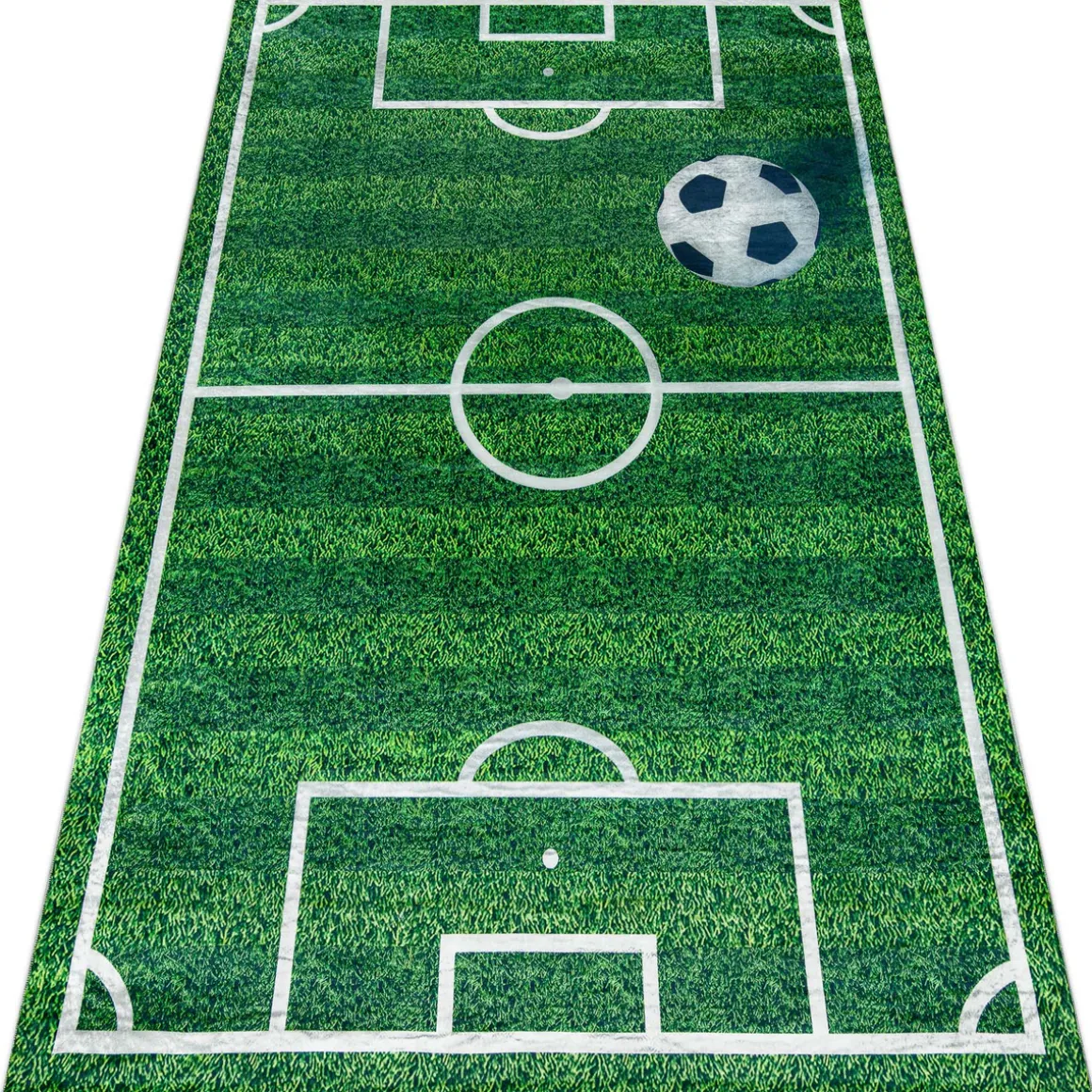 Tapis lavable BAMBINO 51760 Terrain, football pour 200x290 cm