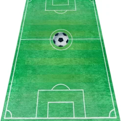 Tapis lavable BAMBINO 9731 Terrain, football pour 140x200 cm