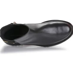 TH LOGO LEATHER MIX CHELSEA