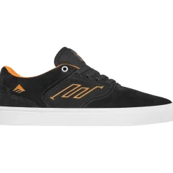 THE LOW VULC BLACK WHITE ORANGE