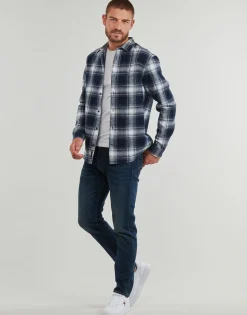 TJM REG CHECK FLANNEL SHIRT EXT