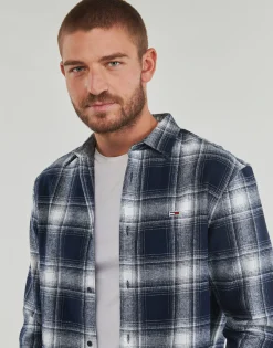 TJM REG CHECK FLANNEL SHIRT EXT