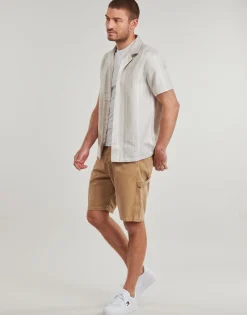 TJM TEXTURED REG CAMP SHIRT EXT