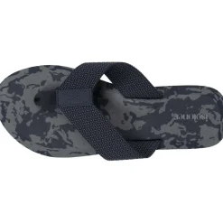 Tong Homme sport Camouflage Marine