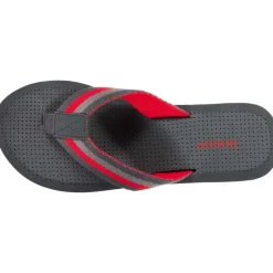 Tongs Homme tige large rayure Kaki