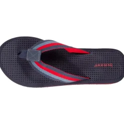 Tongs tige large Homme rayure Marine