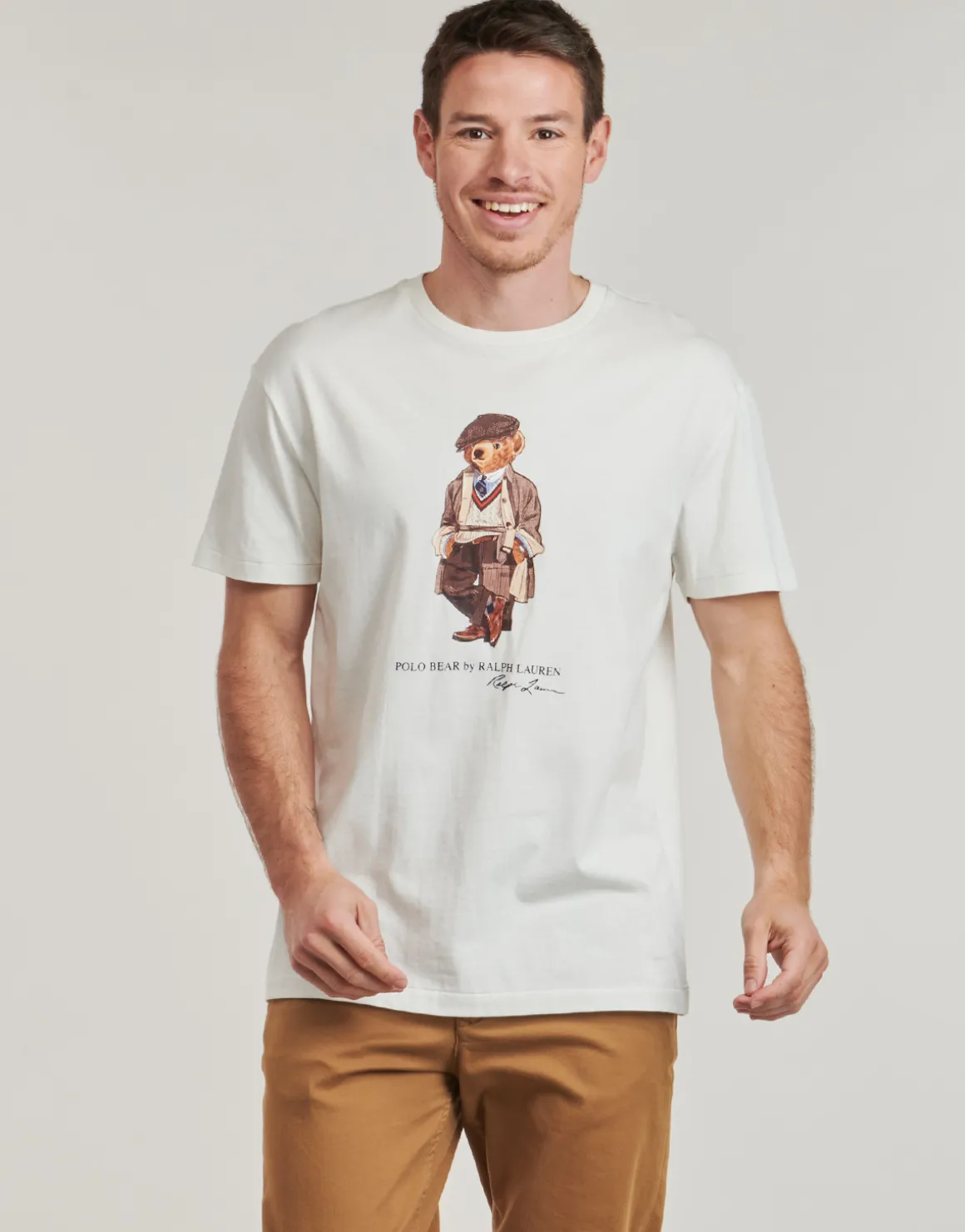 T-SHIRT AJUSTE EN COTON POLO BEAR