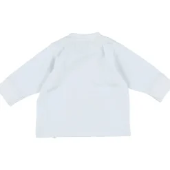 T-shirt blanc, jaune, gris