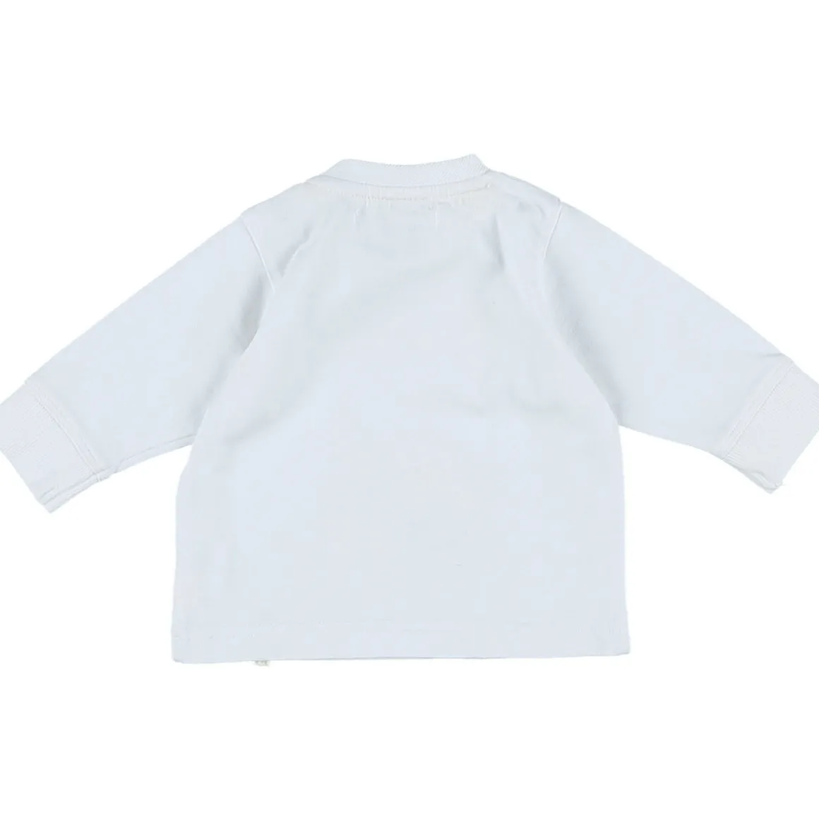 T-shirt blanc, jaune, gris