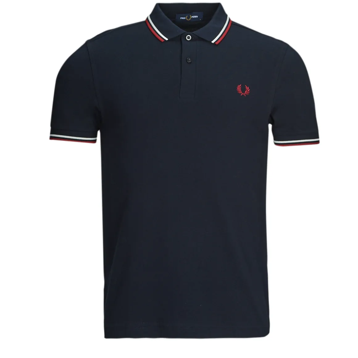 TWIN TIPPED FRED PERRY SHIRT