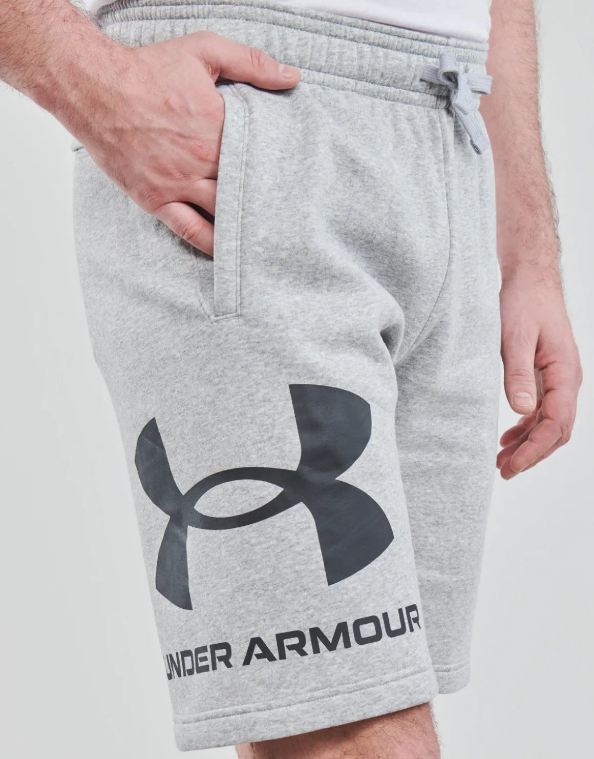 UA RIVAL FLC BIG LOGO SHORTS