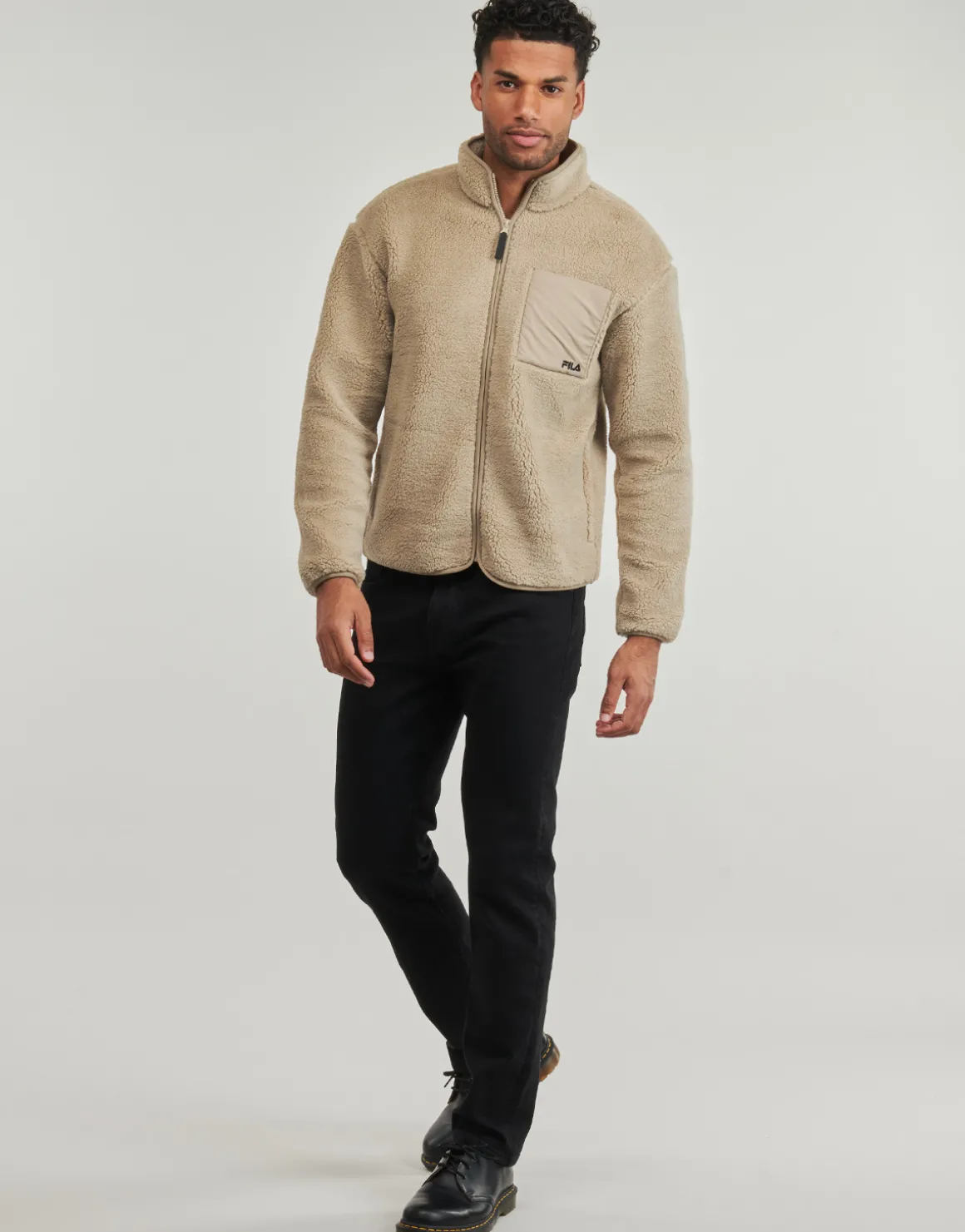 VALGRANA REGULAR TEDDY FLEECE JACKET