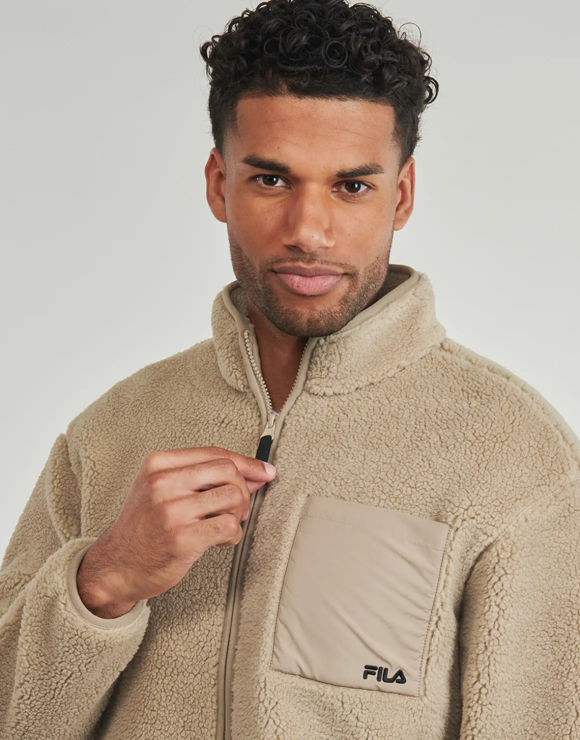 VALGRANA REGULAR TEDDY FLEECE JACKET