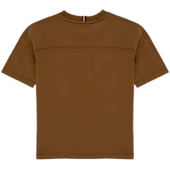 VARSITY RAISED PRINT TEE SS