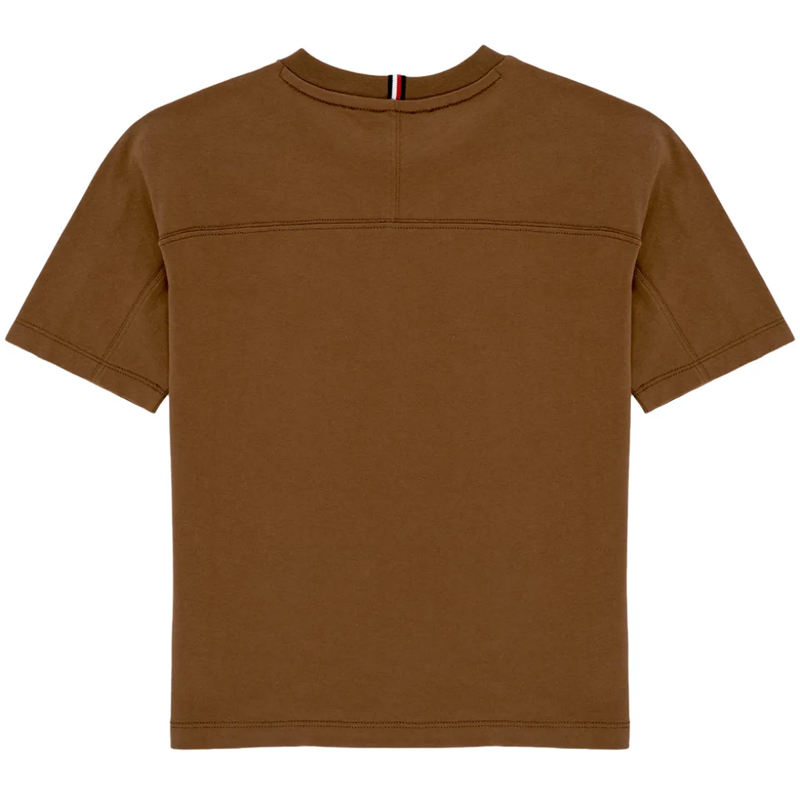 VARSITY RAISED PRINT TEE SS