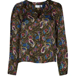 VISURINA V-NECK L/S TOP/