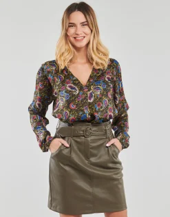 VISURINA V-NECK L/S TOP/