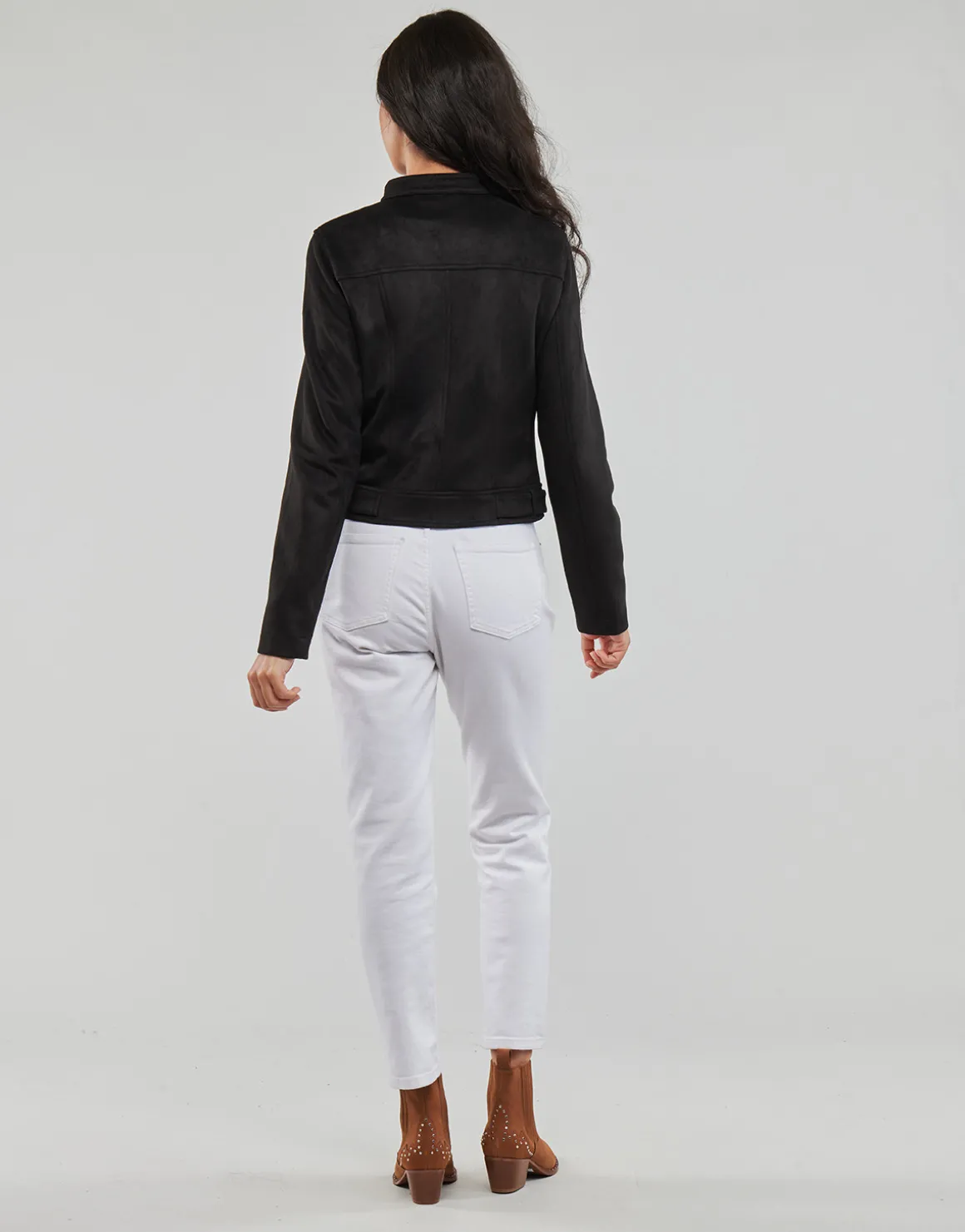 VMJOSE MARI SHORT FAUX SUEDE JACKET BOOS