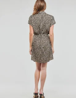 VMONY SS SHORT DRESS WVN LCS