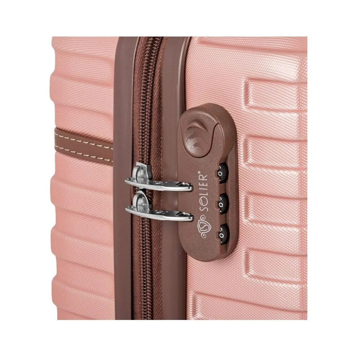 Walizka Podróżna Średnia M 22' Stl957 Różowa