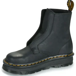 ZebZag Lace Less Laceless Boot Black Wyoming