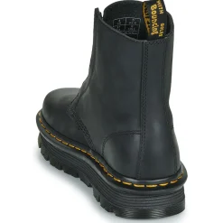 ZebZag Lace Less Laceless Boot Black Wyoming