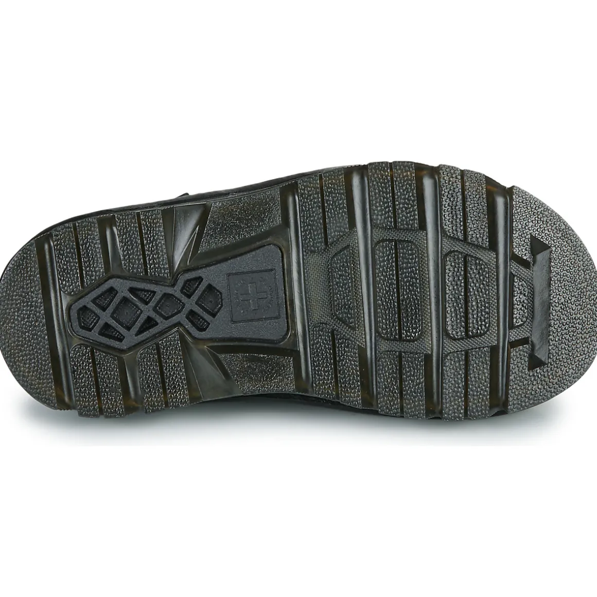 ZebZag Lace Less Laceless Boot Black Wyoming